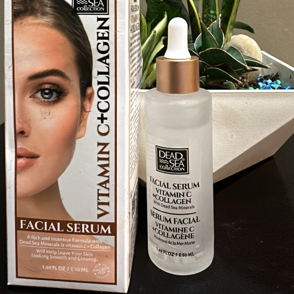 Facial Serum with Vitamin C & Collagen